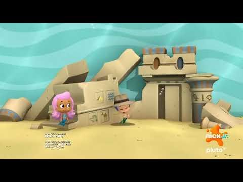 Bubble Guppies: "Only The Sphinx Nose!" on-screen credits (Nick Jr. Pluto TV)