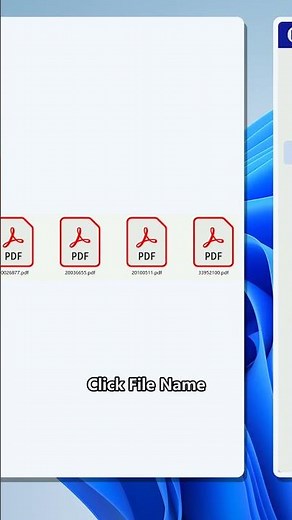 Batch rename PDF files using barcode text