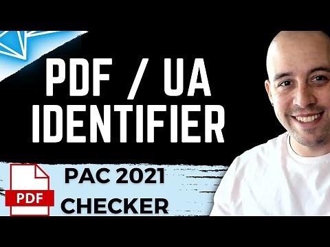 PDF UA identifier missing | Adobe Acrobat PRO DC