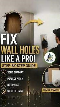 How to Repair Large Wall Holes Like a Pro: Step-by-Step Guide