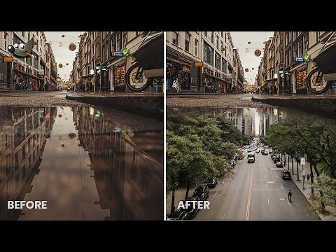 GIMP Tutorial: Water Reflection Effect in GIMP