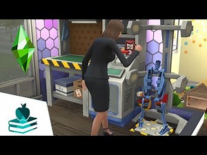 開始製作機器人啦！🤖️｜The Sims 4 模擬市民4 高中歲月 (Part 29)