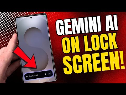 How to Open Gemini AI on Lock Screen