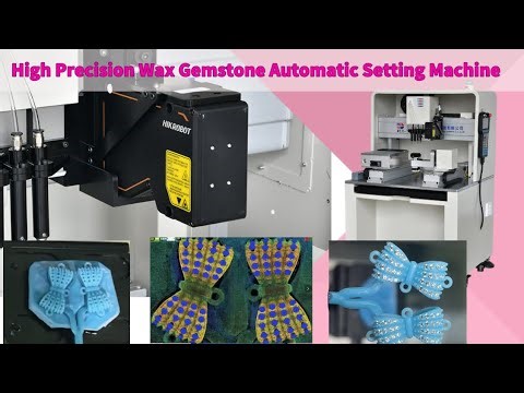 Intelligent robot sets diamonds in wax, 2024 - The Future File