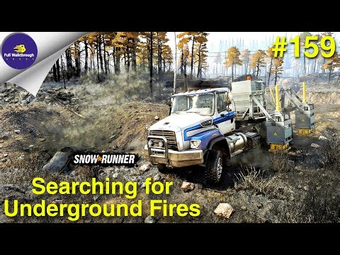 Searching for Underground Fires - SNOWRUNNER | Season 9 Full Gameplay Walkthrough
