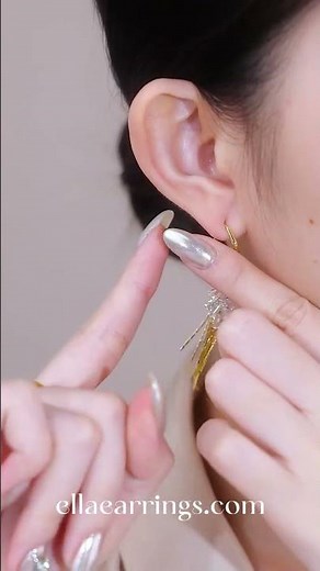 High end, Sophisticated & Stylish Tassel Earrings #earrings #jewelry