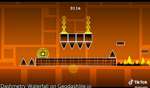 Dashmetry Waterfall on Geodashlite.io 🌊⚡ Dashmetry Waterfall – Rhythm Meets Pure Challenge! Dashmetry Waterfall is a fast rhythm platformer inspired by Geometry Dash. Your cube moves automatically while spikes and traps appear with the beat. One perfect jump keeps you alive—one mistake ends the run! 🎮 Controls: 🖱️ Left Mouse / ⌨️ Space / ⬆️ Up Arrow → Jump 🔥 Quick runs, fast reflexes, and addictive retries make it perfect for short gaming sessions with friends. 🚀 Play free here: https://geo