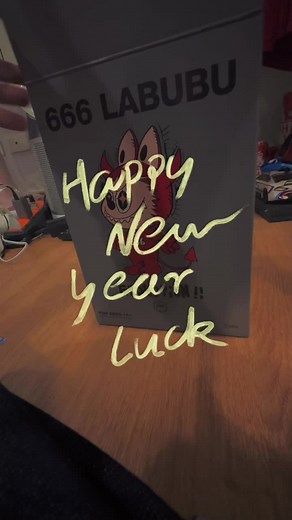 Finally I’ve got him as a gift before new year “Labubu666” by Kasing Lung x AES (Alien Evolution Studio) ! #labubu666#kasinglung#how2workhk#arttoy#arttoycollector#arttoycollection#labubuthailand