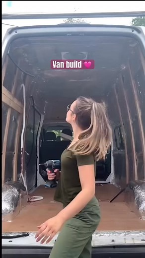 21K views · 390 reactions | Full van build on channel 勺 #vanbuild #vanconversion #solofemalevanlife #vanlife | Ame Van | Facebook