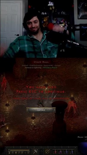 One shot #diablo2 #gaming #speedruning #fastleveling #twitch #fyp #streamerreacts #bestgamerever