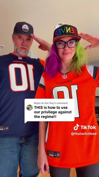 Replying to @Zac Ray we understand the assignment 🫡#denver #nokings #makerepublicanscryagain #beeandpunx @Punx- The 1 U Love To Hate🧷