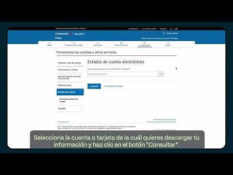 Descarga tu estado de cuenta Citibanamex / Banamex desde el navegador con Bancanet | 2024