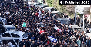 Israeli Raid on West Bank City Kills Nine Palestinians, Officials Say
