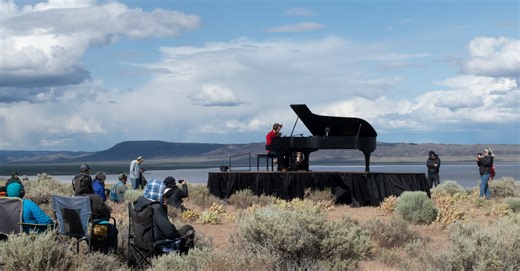 This Classical Pianist Has Reached the Mountaintop. No, Really.