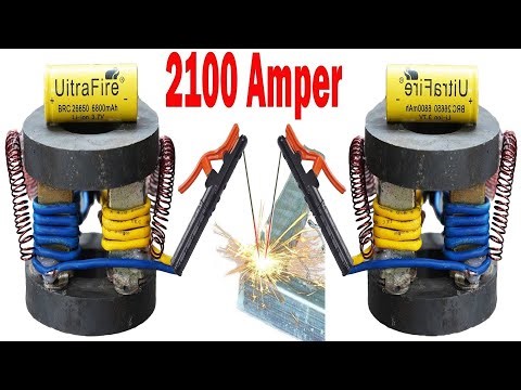 Homemade Mini Magnetic Welder from Recycled Parts | USA and Europe