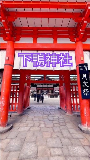 2026.1.27 ⭐️世界遺産⭐️下鴨神社と糺の森 Shimogamo Shrine and Tadasu No Mori Grove