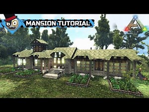 Ark: Survival Evolved - Large House - How to Build Tutorial (No Mods)