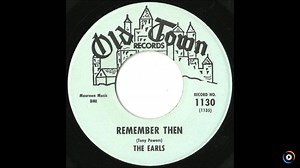 Remember Then by The Earls