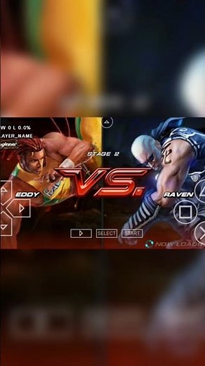 Tekken 6: Eddy Vs Raven 😡 hard level psp gameplay !
