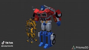 Thomas and Friends Transformers - Optimus Prime and Bumblebee