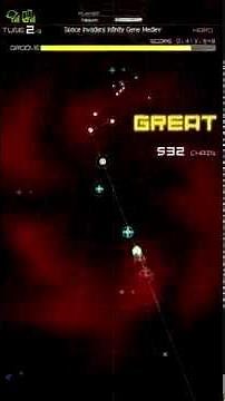 Space Invaders Infinity Gene Medley [HARD] FULL CHAIN 【GROOVE COASTER 2】