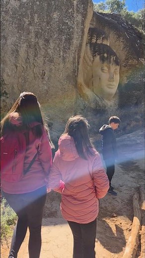 Ruta de las Caras. Cuenca. Excursión con niños