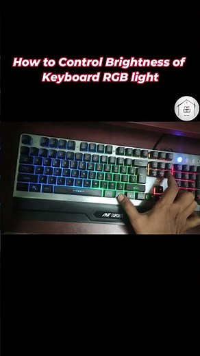 How to Control the Brightness of Keyboard RGB lights🙄🤔 | Hey Dude