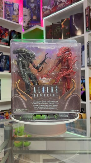 ALIENS GENOCIDE 2-PACK ACTION FIGURE NECA Basado en la clásica serie de cómics de Dark Horse