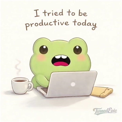 'I tried to be productive today' by Peanut #productivity #work #workmusic #kawaii #kawaiikpop