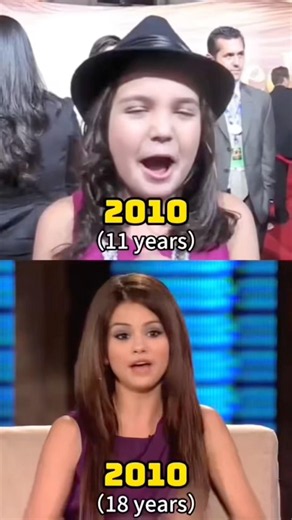 Evolution of Bailee Madison and SelenaGomez' #fyp #baileemadison#selenagomez #evolution