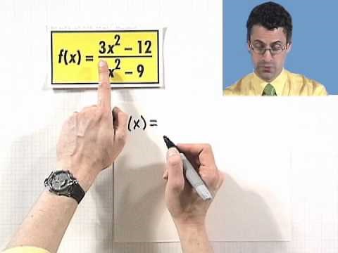 Graphing Rational Functions with Vertical and Horizontal Asymptotes