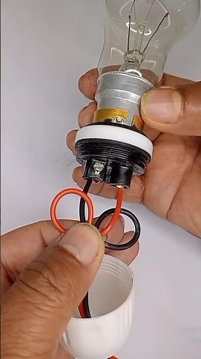 electrical work tips #shortvideos #diy #lamp #holder #shorts #tipsandtricks #electrician #trending