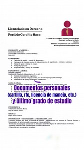8.3K views · 14 reactions | Aquí te dejamos unos tips que te ayudarán a elaborar correctamente un Currículum Vitae. Esto facilitará tu vinculación laboral al momento de que realices una entrevista de trabajo. Checa aquí los pasos  | Bolsa de Empleo Pachuca | Facebook