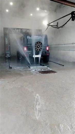 Touchless Automatic Car Jet Wash Plant with Robotic Underbody Washer - Auto Jet-Foam-Wax Cycle