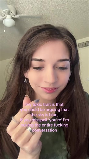 get asterisked idiot | now here's a toxic trait that i have