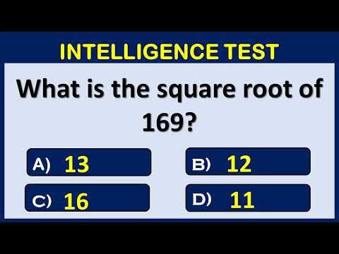 Intelligence Test: Test Your IQ With These 10 Questions. Can You Score 10/10? #quiz #learning