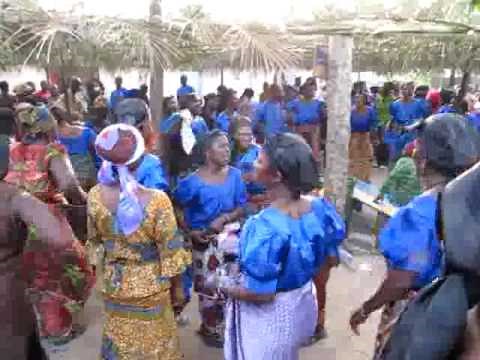 African Funeral Singing and Dance by the Ewe People
