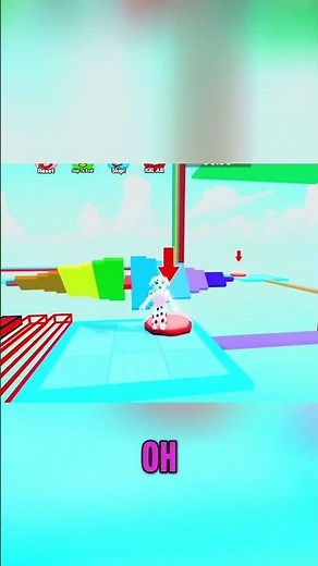 ESCAPE THE OBBY WITHOUT TOUCHING THE WRONG COLOR (ROBLOX) #roblox #robloxobby
