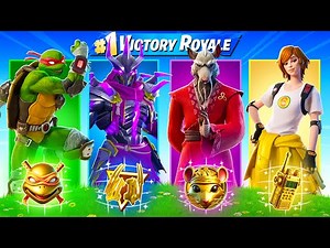 The *RANDOM* Ninja Turtle MYTHIC Challenge! (Fortnite)