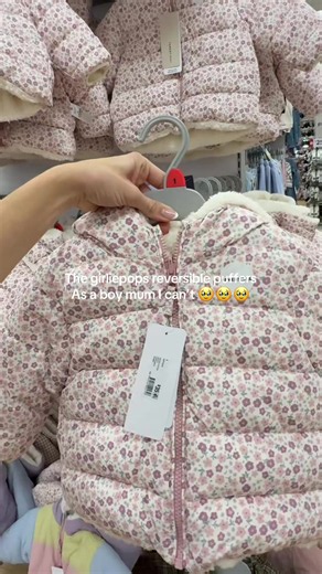 Cute toddler reversible puffer jackets from Target