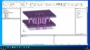 FCBGA封装基板高速信号过孔建模