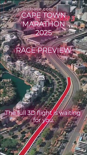 Sanlam Cape Town Marathon 2025: Official 3D Course Preview