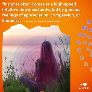 Practicing heart coherence can help us access our heart’s intuition, which can be very helpful when we’re needing to make an important decision, or knowing when to speak up or hold back on comments. It’s also very helpful in helping us choose the right attitude to have and hold in a situation - especially when extra sensitivity is needed. #intuition #heart #coherence #hrv #decisions #millennials #emotionalintelligence #intelligence #mind #emotions | HeartMath