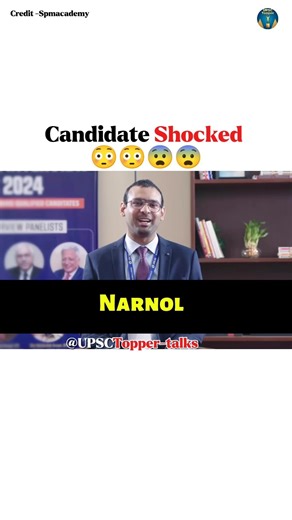 Candidate Shocked 😯|UPSC TOPPER INTERVIEW|