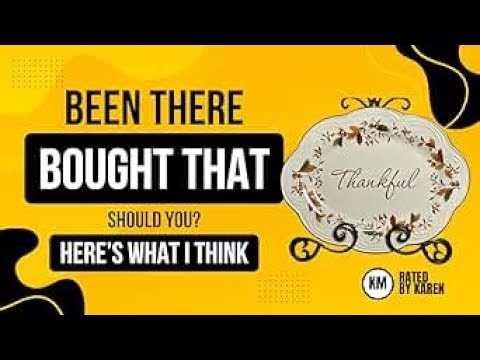 Elegant Pfaltzgraff Thankful Dish Review - Serveware