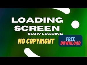 Circle Slow Loading 1 Green Screen Loop (4K Free VFX Asset)