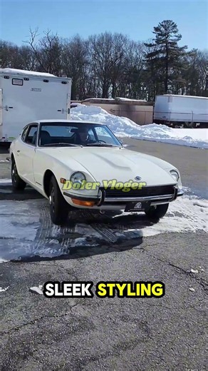 🏁 Datsun 240Z The Sports Car That Shocked the World! 🌍 #classiccars #viral #car #vintagecars