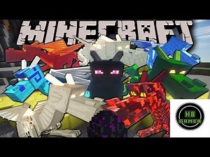 [ Mod Minecraft ] Hướng Dẫn Mod Rồng Lửa, Băng, Nước,.. Và Cách Triệu Hồi (Dragon Mount Mod)