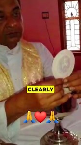 THE EUCHARISTIC MIRACLE OF KERALA, IN INDIA.⚪✝️🙏🕊️ The Vatican has formally recognized a Eucharistic Miracle in Kerala, India, involving the appearance of the Face of Jesus on a Consecrated Host at a 2013 Mass, subsequent to a meticulous 12-year investigation that included both scientific and medical scrutiny. Please share and follow Spiritual Vessel #eucharisticmiracles #TheHolyEucharist #TheHolyCommunion #JesustheBreadofLife #MyLordandSaviorJesusChrist #JesusTheWayTheTruthAndTheLife #followt