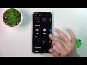 How to Customize the Always On Display Style on a REDMI Note 11 Pro - Set a Custom AOD Theme